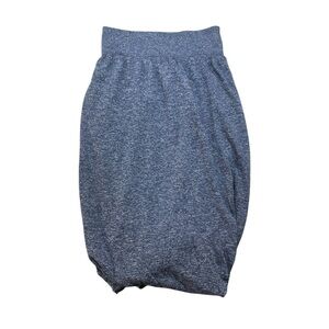 lululemon Boulevard Bliss Skirt Women’s 4 Blue Stretch Ruched Athleisure Short